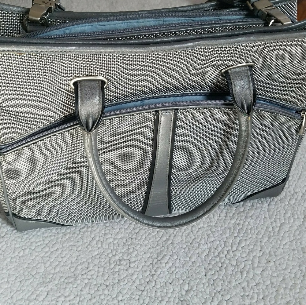 Tumi Ballistic Nylon Expandable Laptop Briefcase Gem